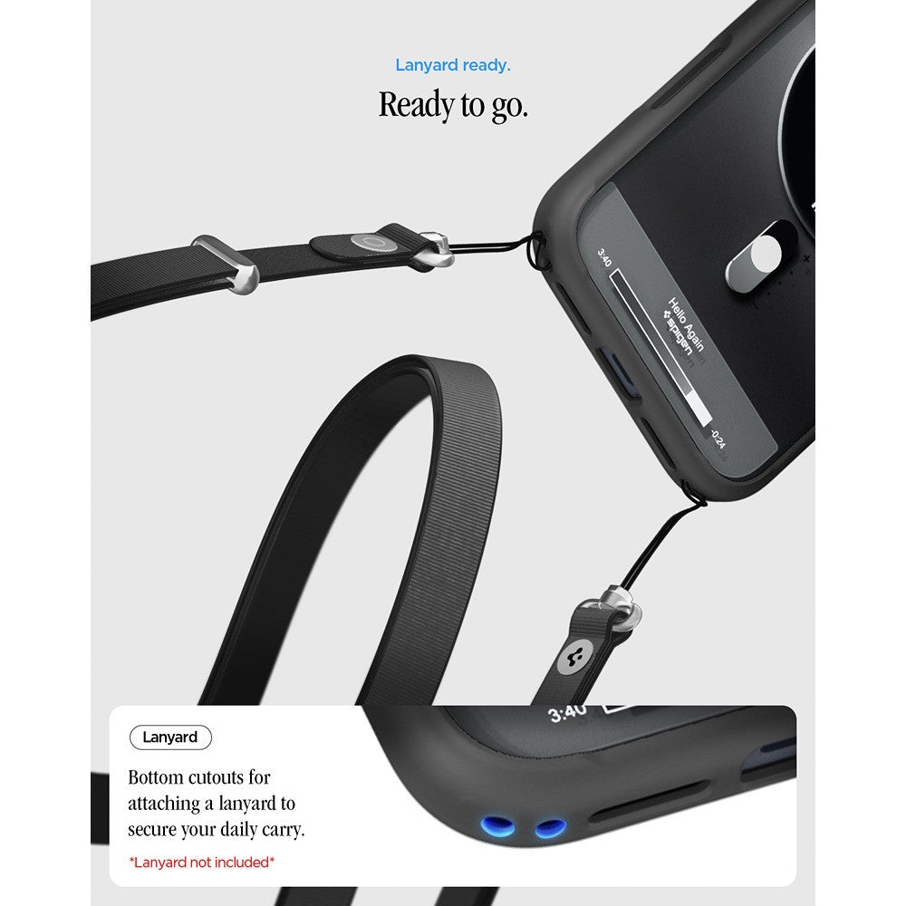 Spigen iPhone 17 Pro Max/iPhone 18 Pro Max Kuori Ultra Hybrid MagFit Classic Black