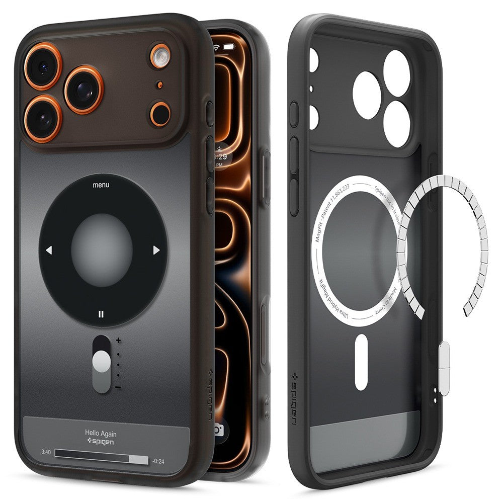 Spigen iPhone 17 Pro Max/iPhone 18 Pro Max Kuori Ultra Hybrid MagFit Classic Black