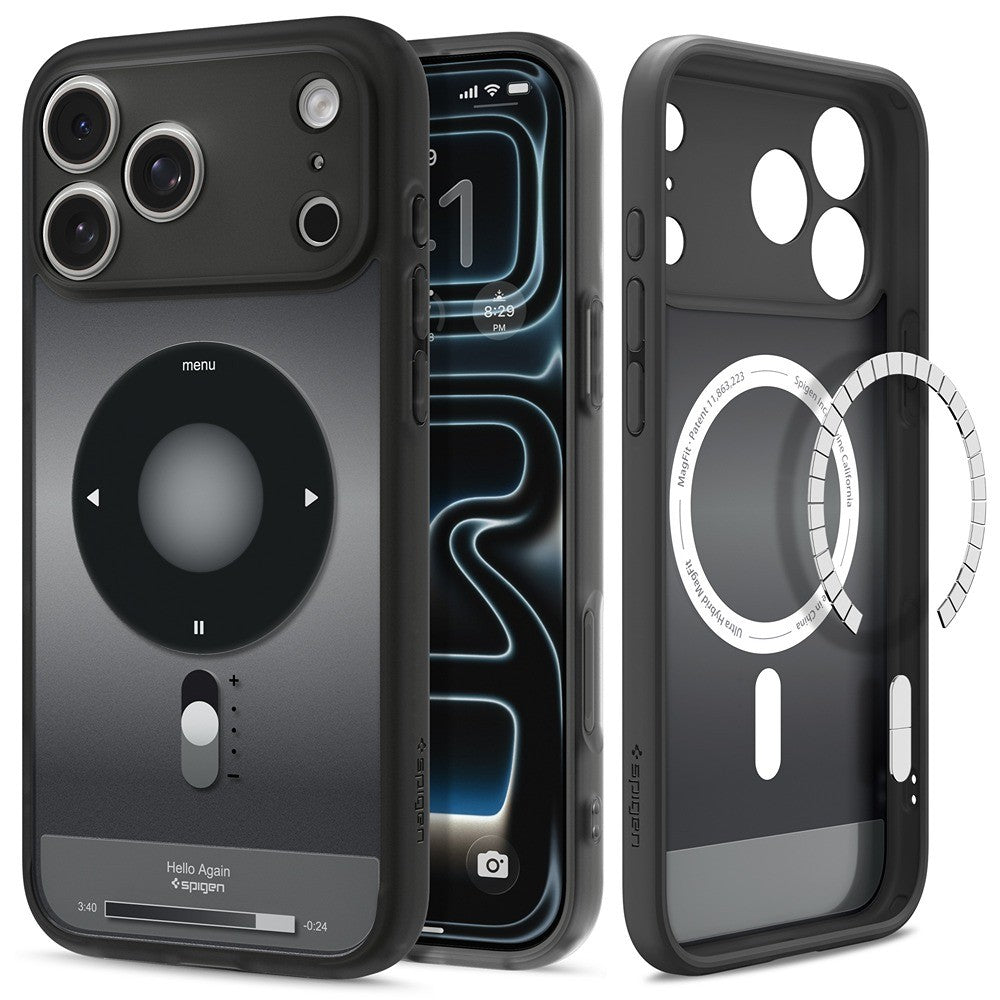 Spigen iPhone 17 Pro Max/iPhone 18 Pro Max Kuori Ultra Hybrid MagFit Classic Black