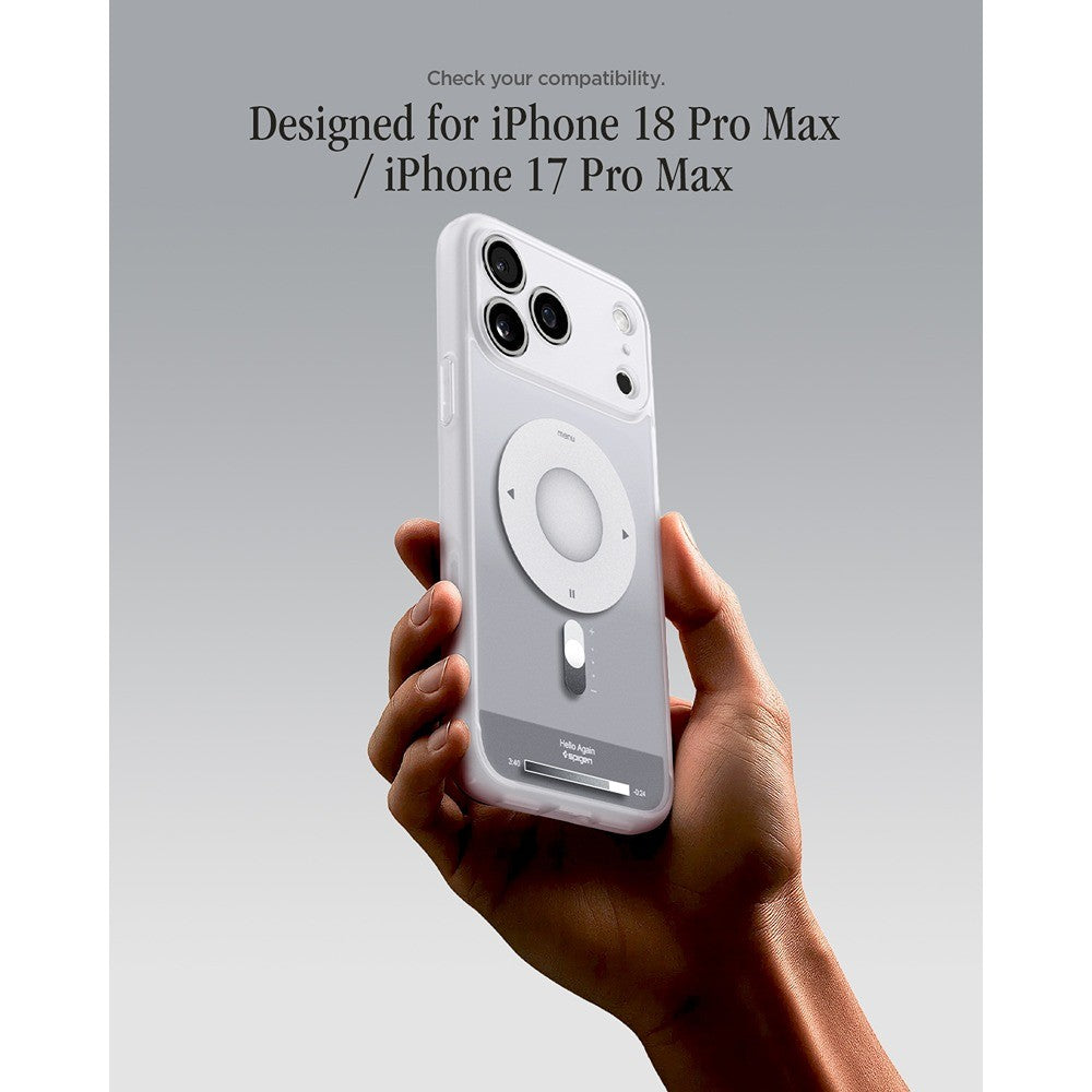 Spigen iPhone 17 Pro Max/iPhone 18 Pro Max Kuori Ultra Hybrid MagFit Classic Hopea