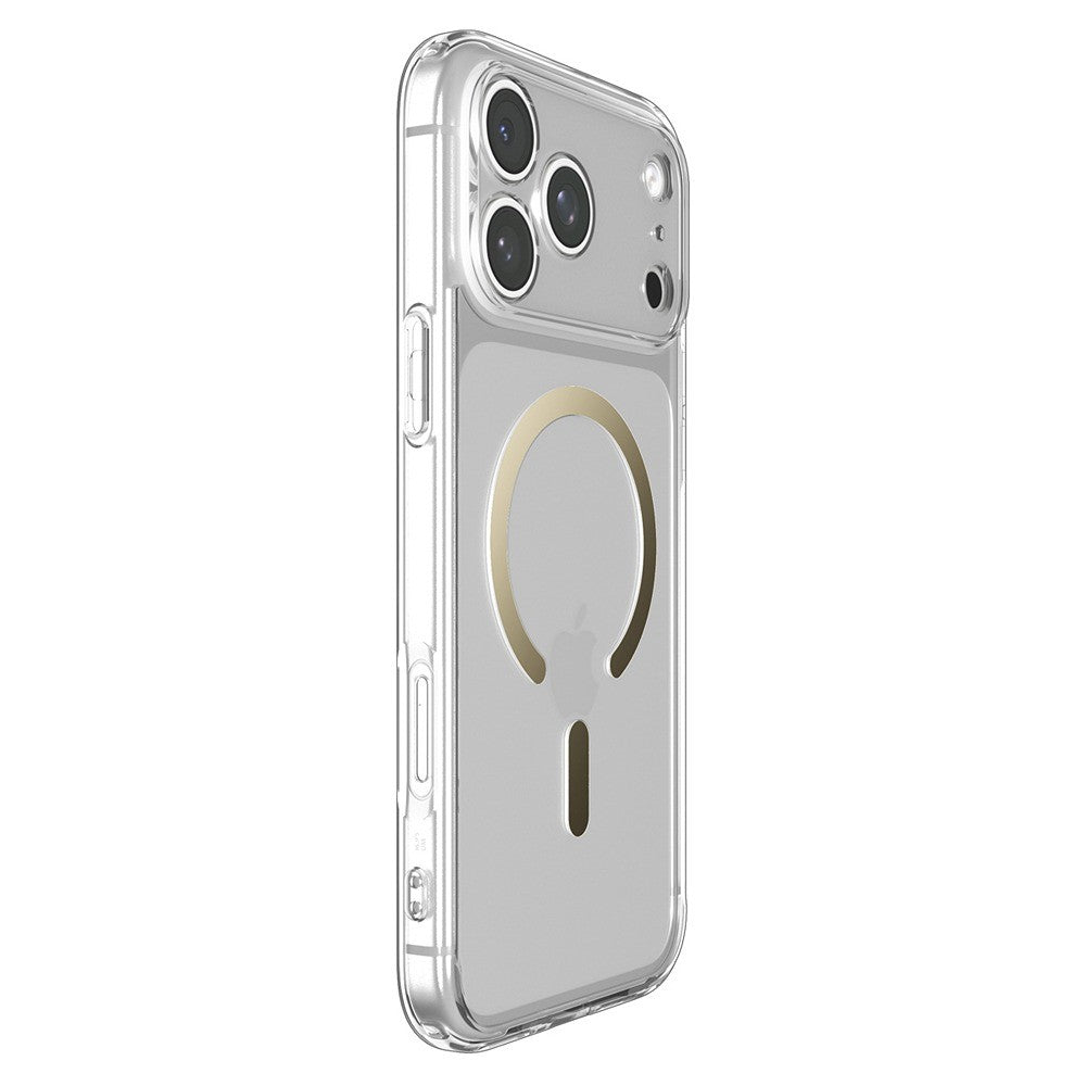 Spigen iPhone 17 Pro Max/iPhone 18 Pro Max Kuori Ultra Hybrid MagFit Clear Gold
