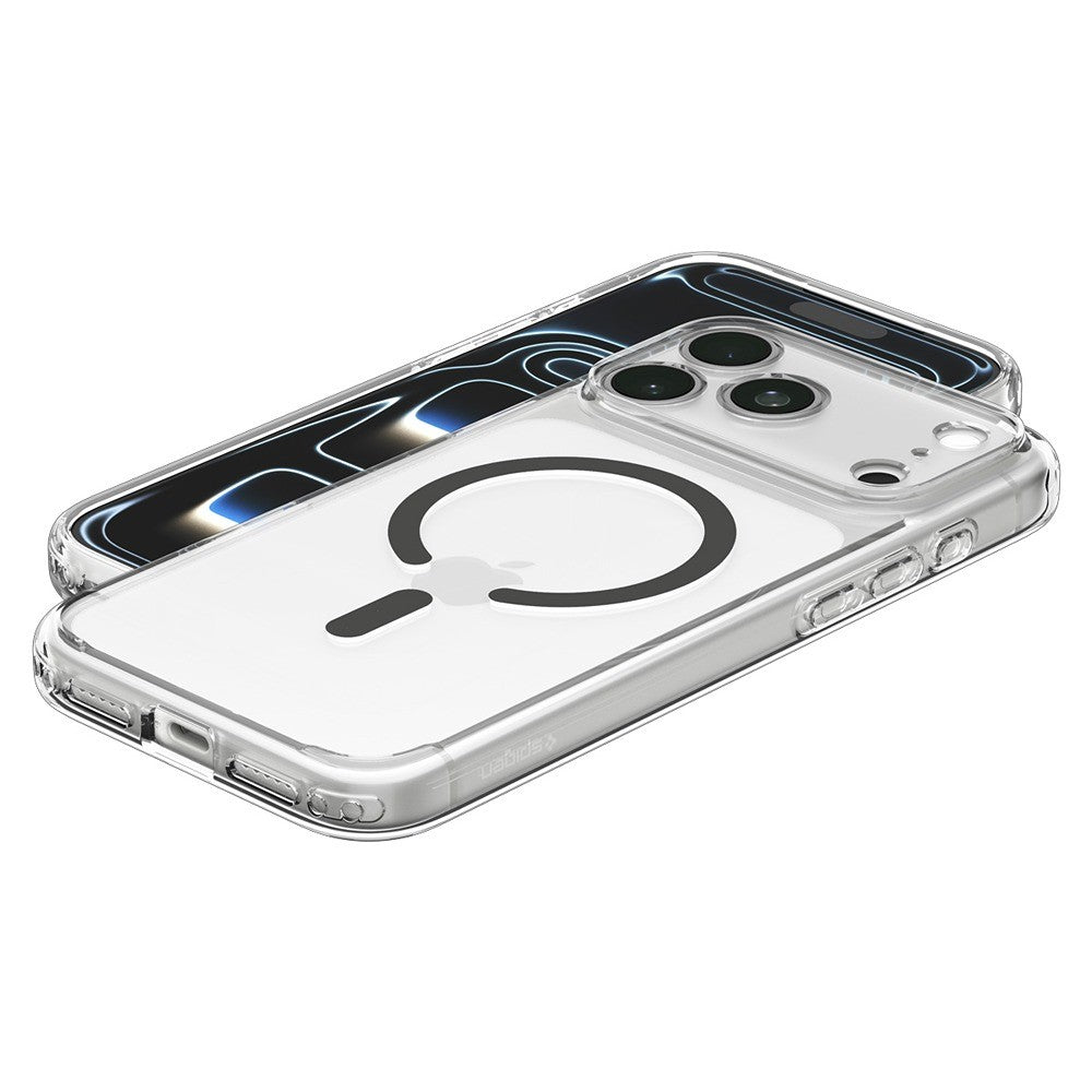 Spigen iPhone 17 Pro Max/iPhone 18 Pro Max Kuori Ultra Hybrid MagFit Clear Graphite