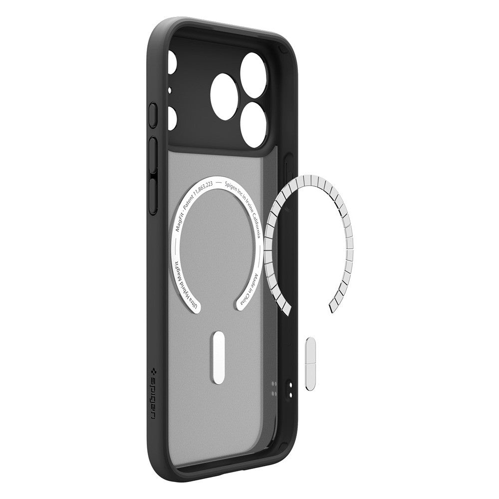 Spigen iPhone 17 Pro Max/iPhone 18 Pro Max Kuori Ultra Hybrid MagFit Frost Black