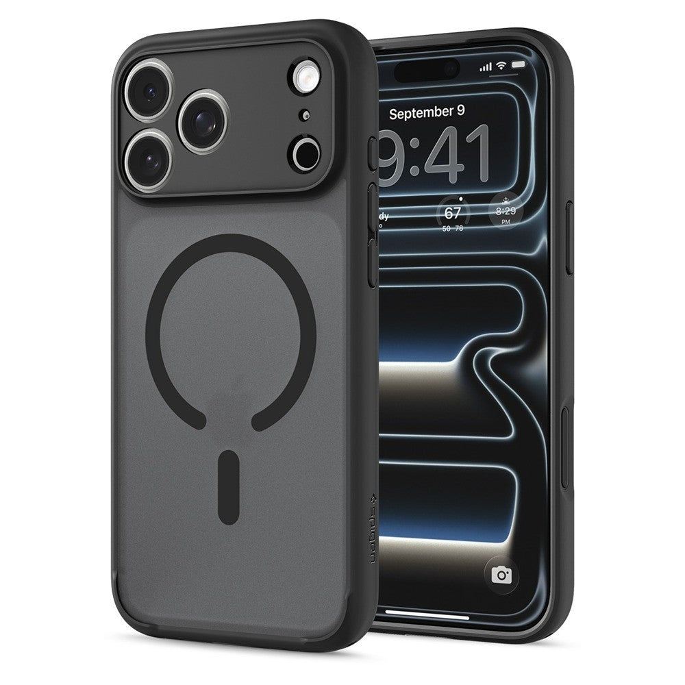 Spigen iPhone 17 Pro Max/iPhone 18 Pro Max Kuori Ultra Hybrid MagFit Frost Black