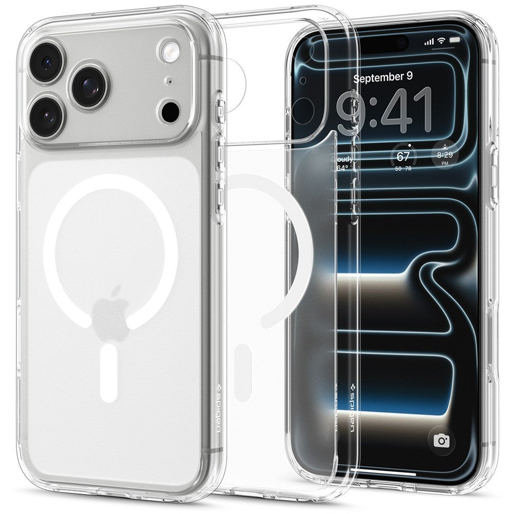 Spigen iPhone 17 Pro Max/iPhone 18 Pro Max Kuori Ultra Hybrid MagFit Frost White