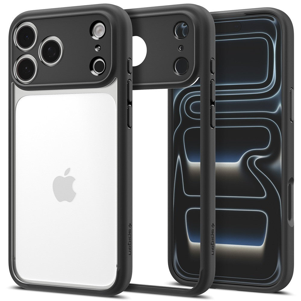 Spigen iPhone 17 Pro Max/iPhone 18 Pro Max Kuori Ultra Hybrid Matte Black