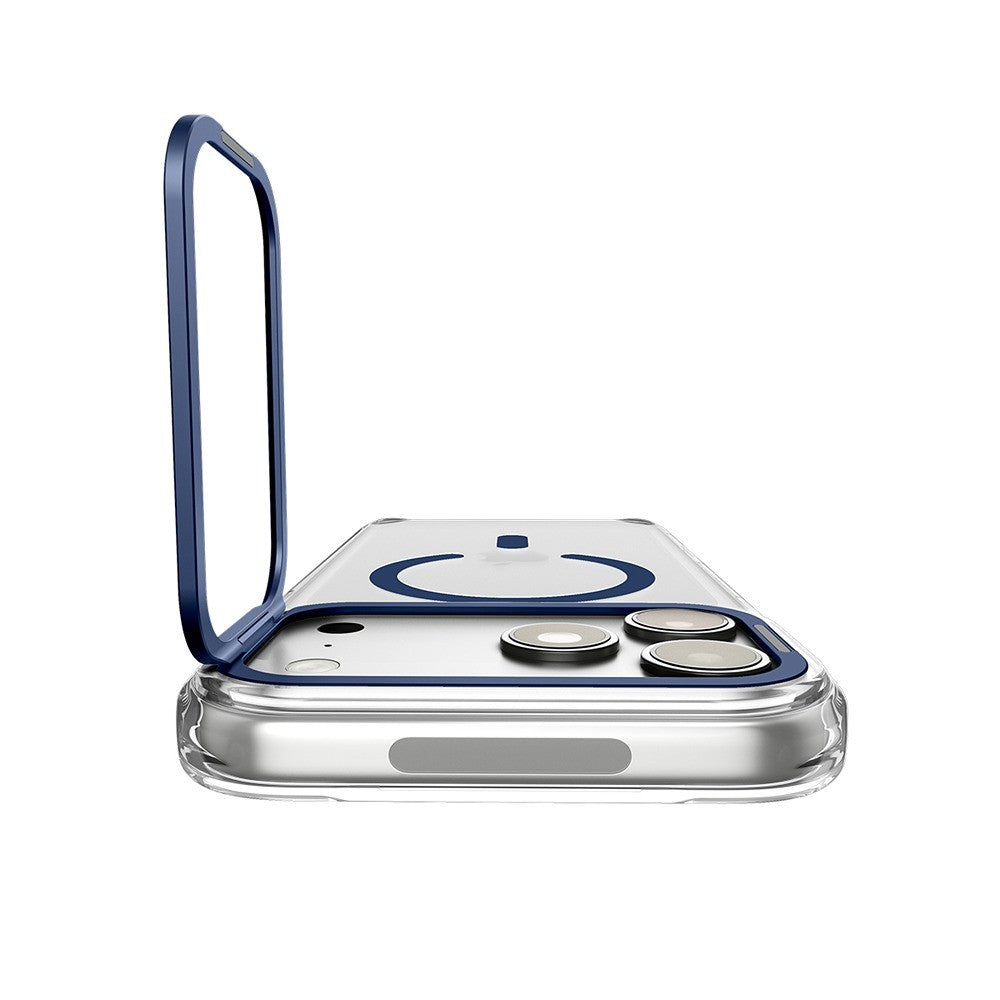 Spigen iPhone 17 Pro Max/iPhone 18 Pro Max Kuori Ultra Hybrid Optik S MagFit Clear Deep Blue