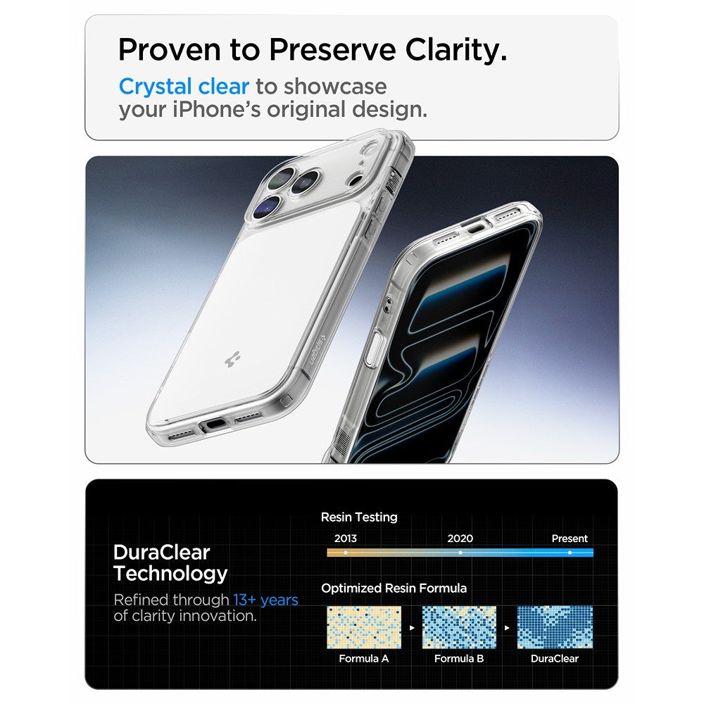 Spigen iPhone 17 Pro Max/iPhone 18 Pro Max Kuori Ultra Hybrid T MagFit Glossy White