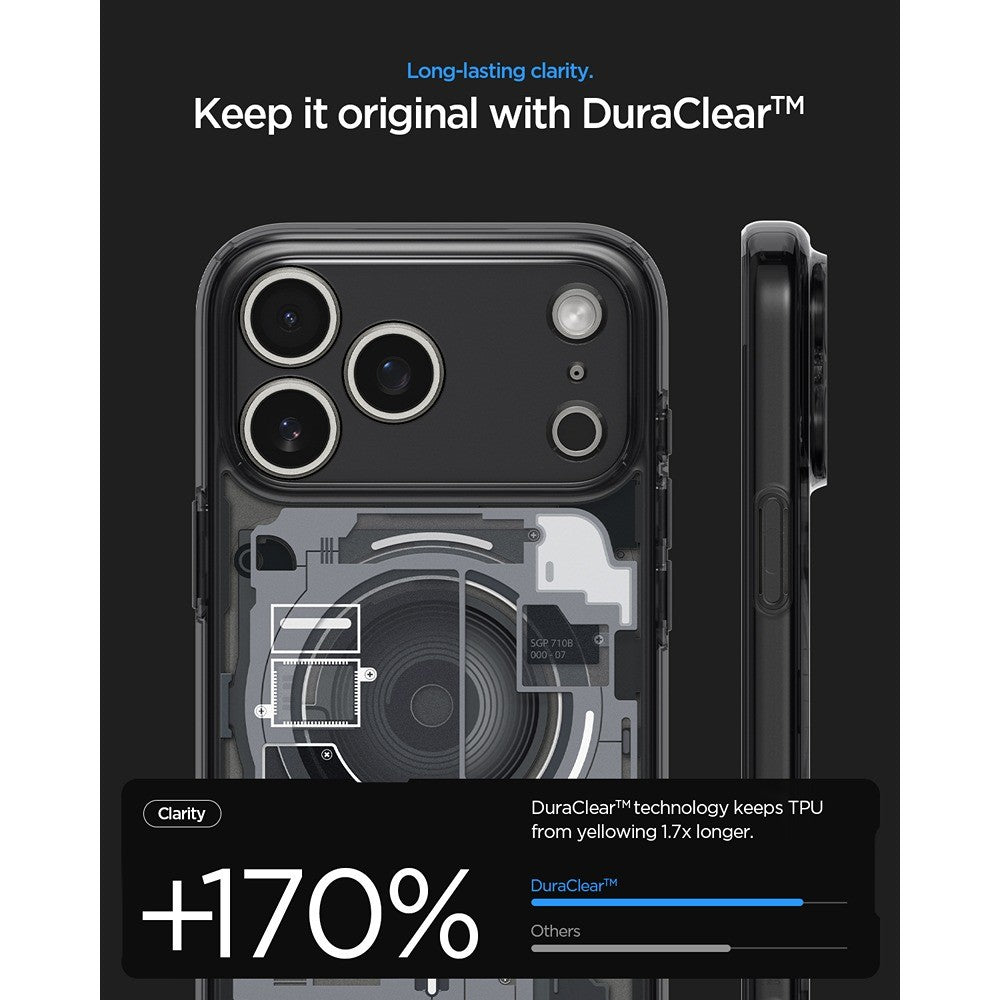 Spigen iPhone 17 Pro Max/iPhone 18 Pro Max Kuori Ultra Hybrid Zero One MagFit Musta