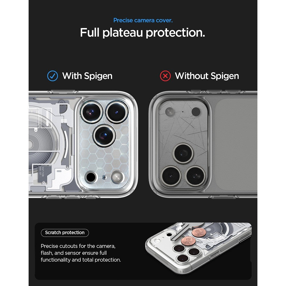 Spigen iPhone 17 Pro Max/iPhone 18 Pro Max Kuori Ultra Hybrid Zero One MagFit Valkoinen