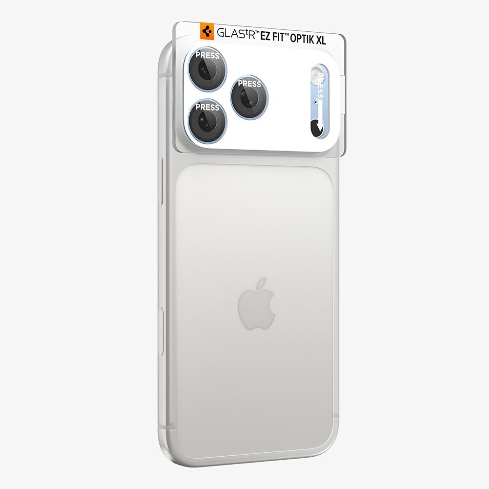 Spigen iPhone 18 Pro Kameran linssinsuojus Glas.tR EZ Fit Optik Pro XL vaaleansininen