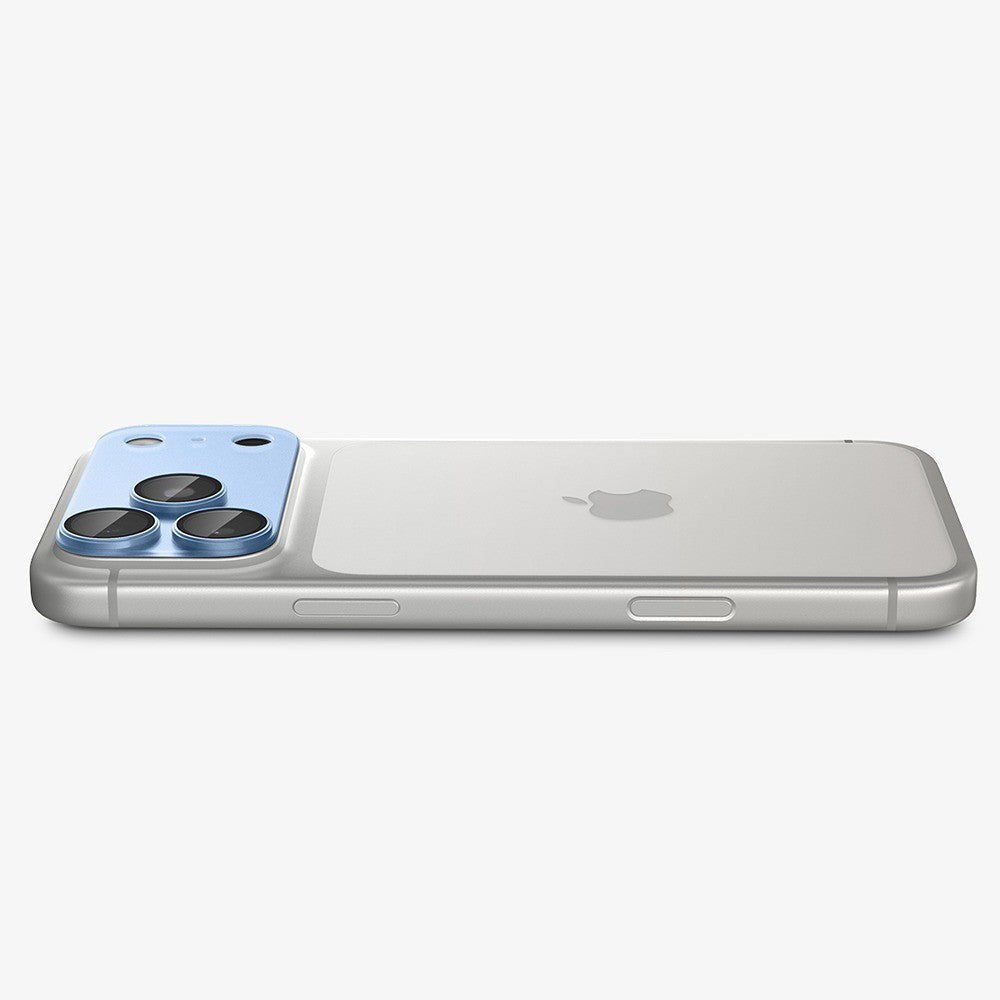 Spigen iPhone 18 Pro Max Kameran linssinsuojus Glas.tR EZ Fit Optik Pro XL Vaaleansininen