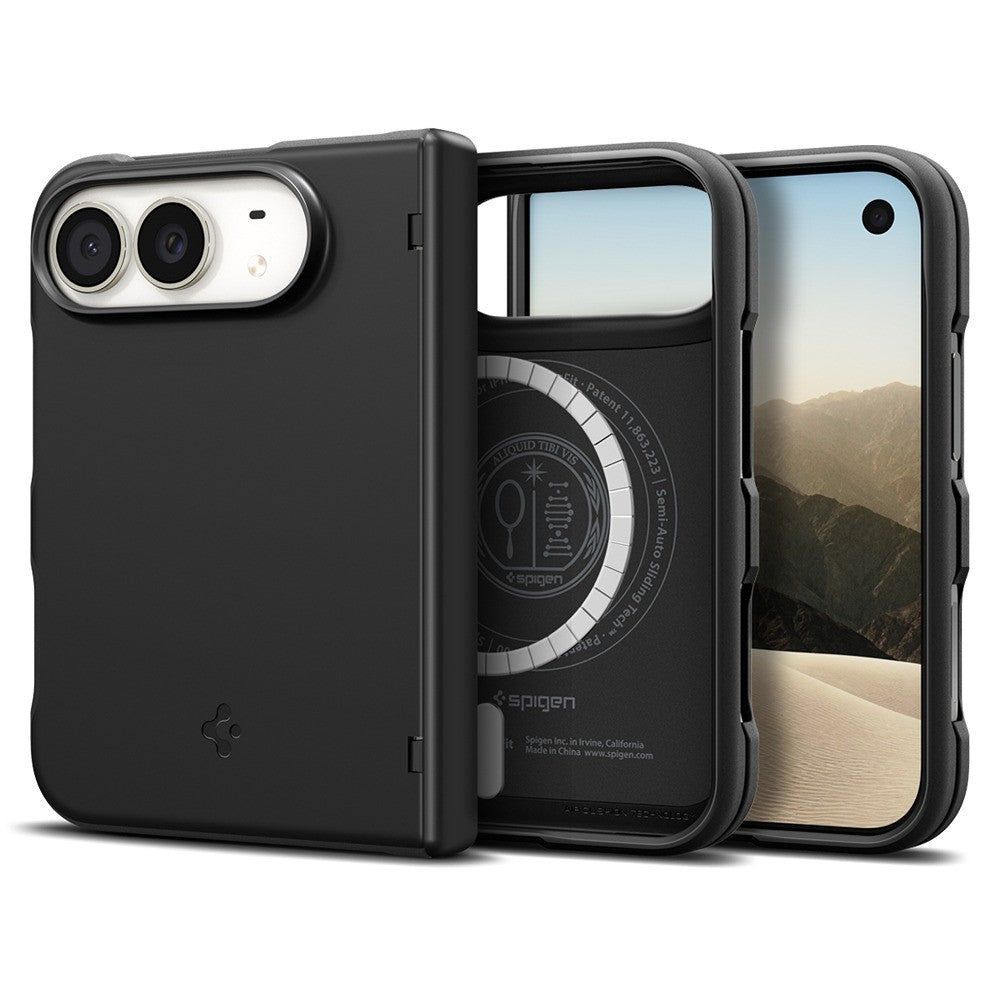 Spigen iPhone Duo Kuori Air Fit Pro MagFit Musta