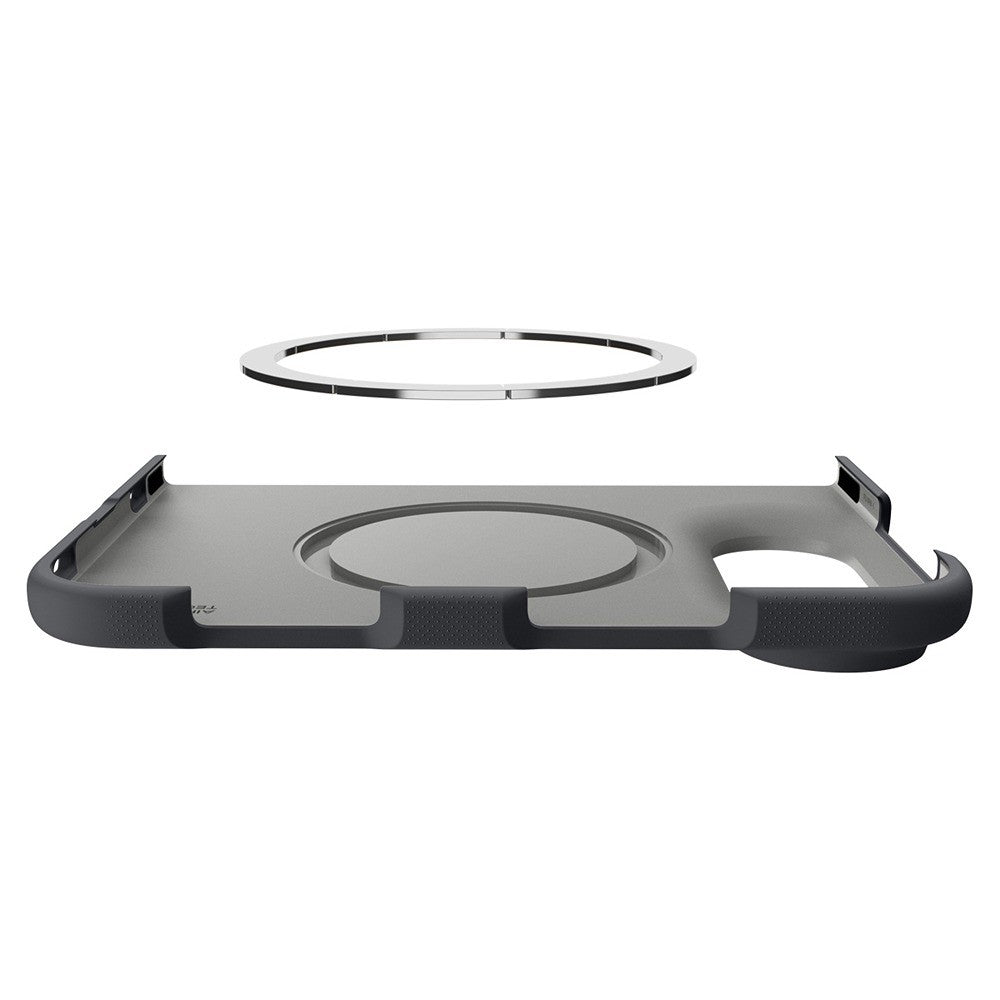 Spigen iPhone Duo Kuori Nano Pop MagFit Musta seesami