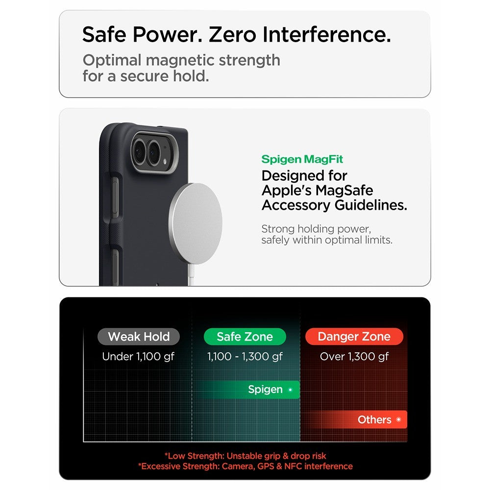 Spigen iPhone Duo Kuori Nano Pop MagFit Musta seesami