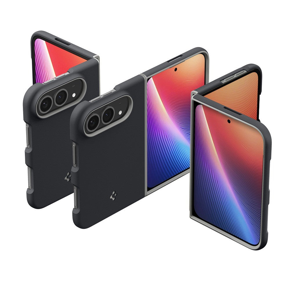 Spigen iPhone Duo Kuori Nano Pop MagFit Musta seesami
