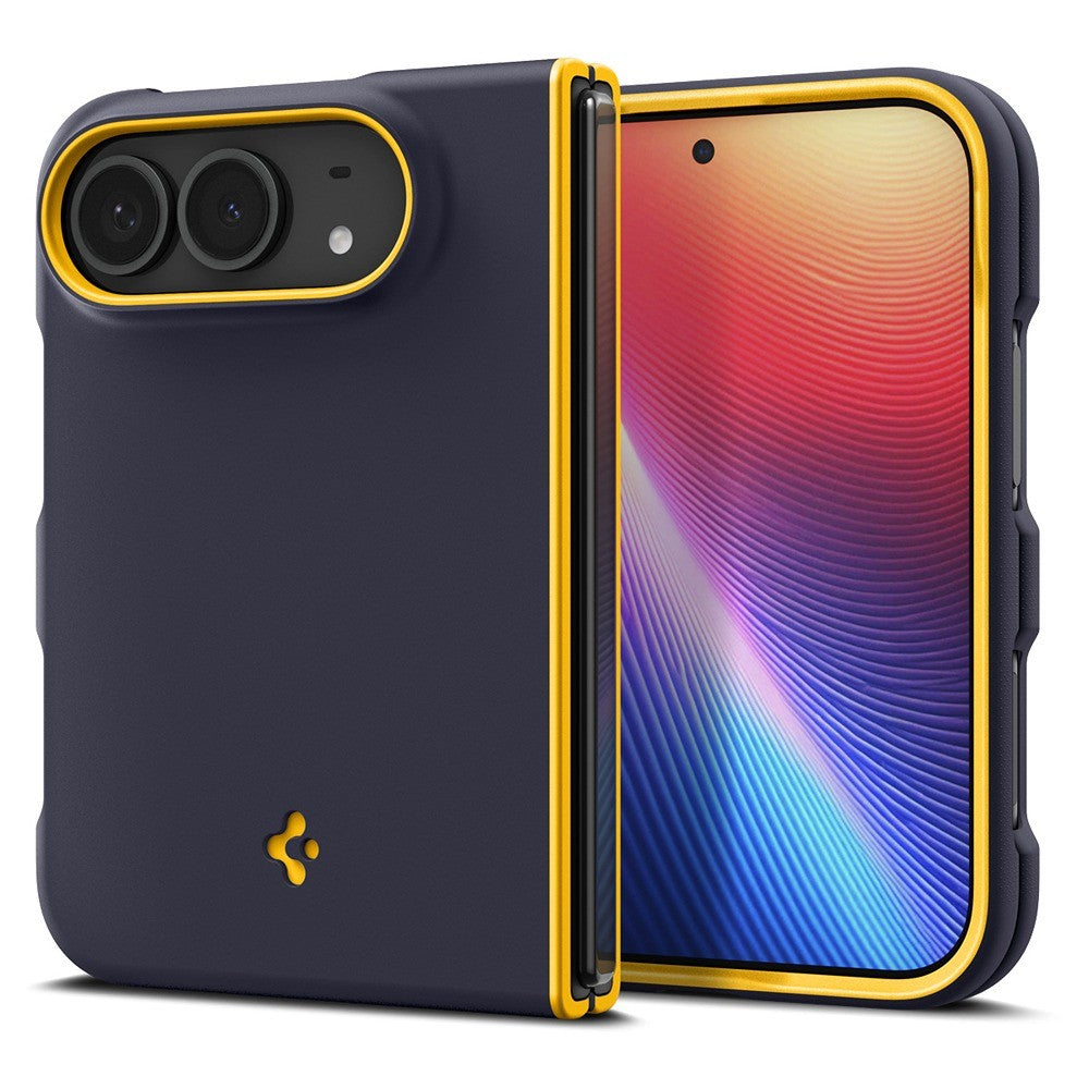 Spigen iPhone Duo Kuori Nano Pop MagFit Mustikkansininen laivastonsininen