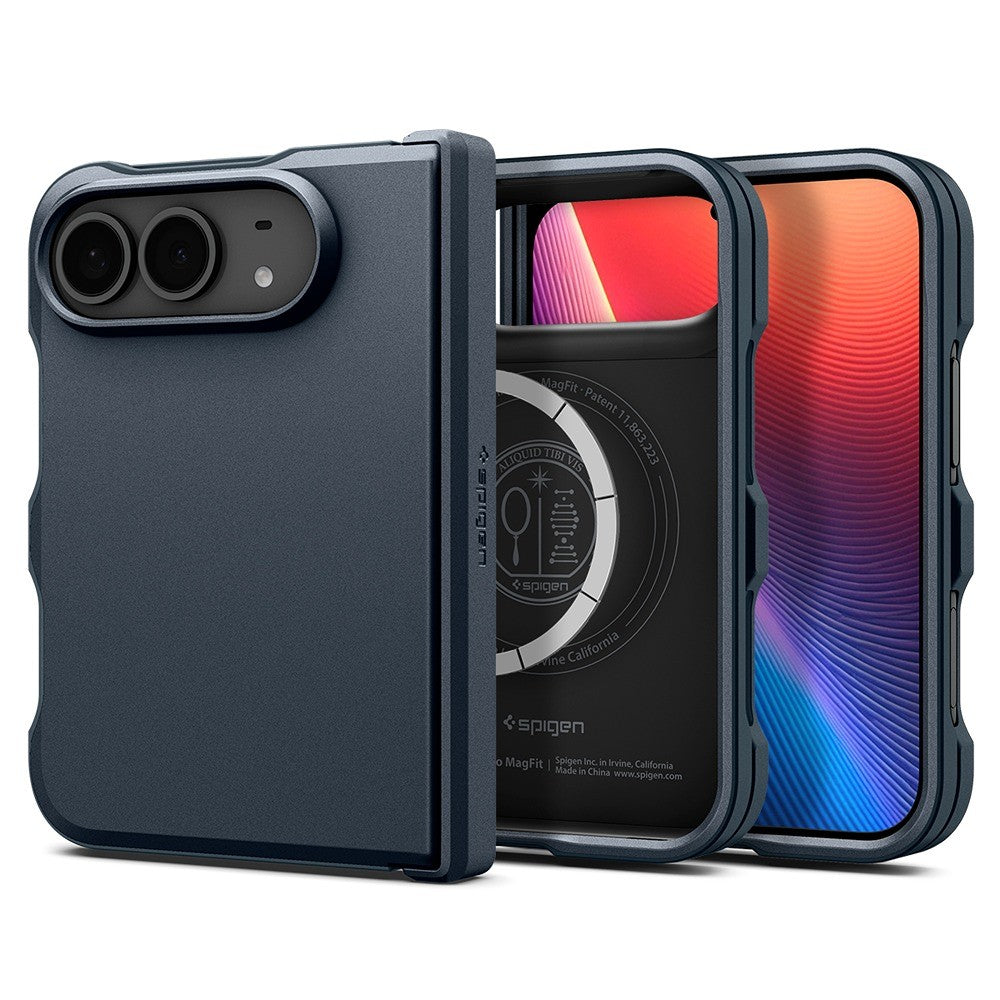 Spigen iPhone Duo Kuori Tough Armor Pro MagFit Metal Slate