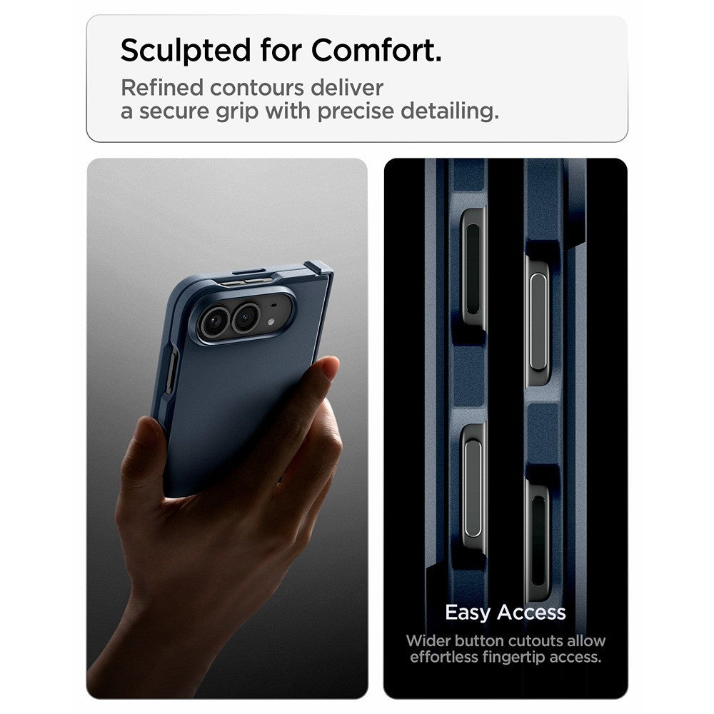 Spigen iPhone Duo Kuori Tough Armor Pro MagFit Metal Slate