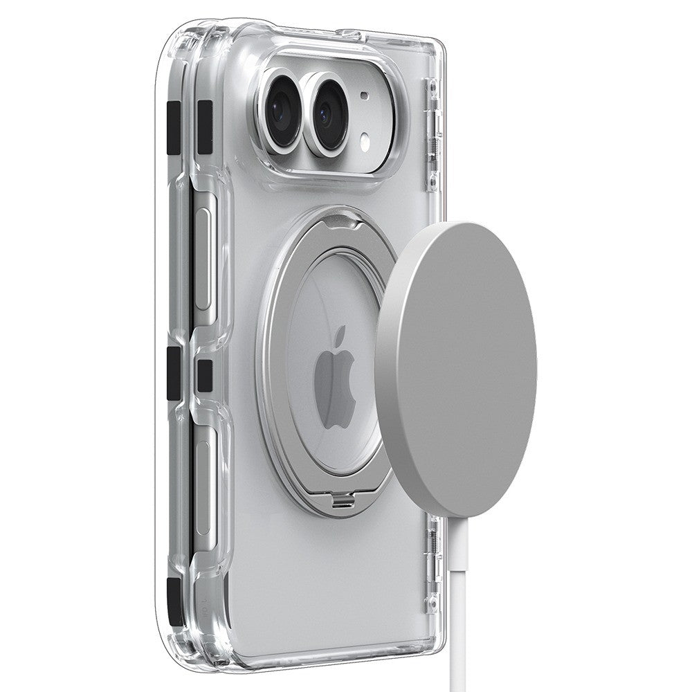 Spigen iPhone Duo Kuori Ultra Hybrid Pro S MagFit Clear White