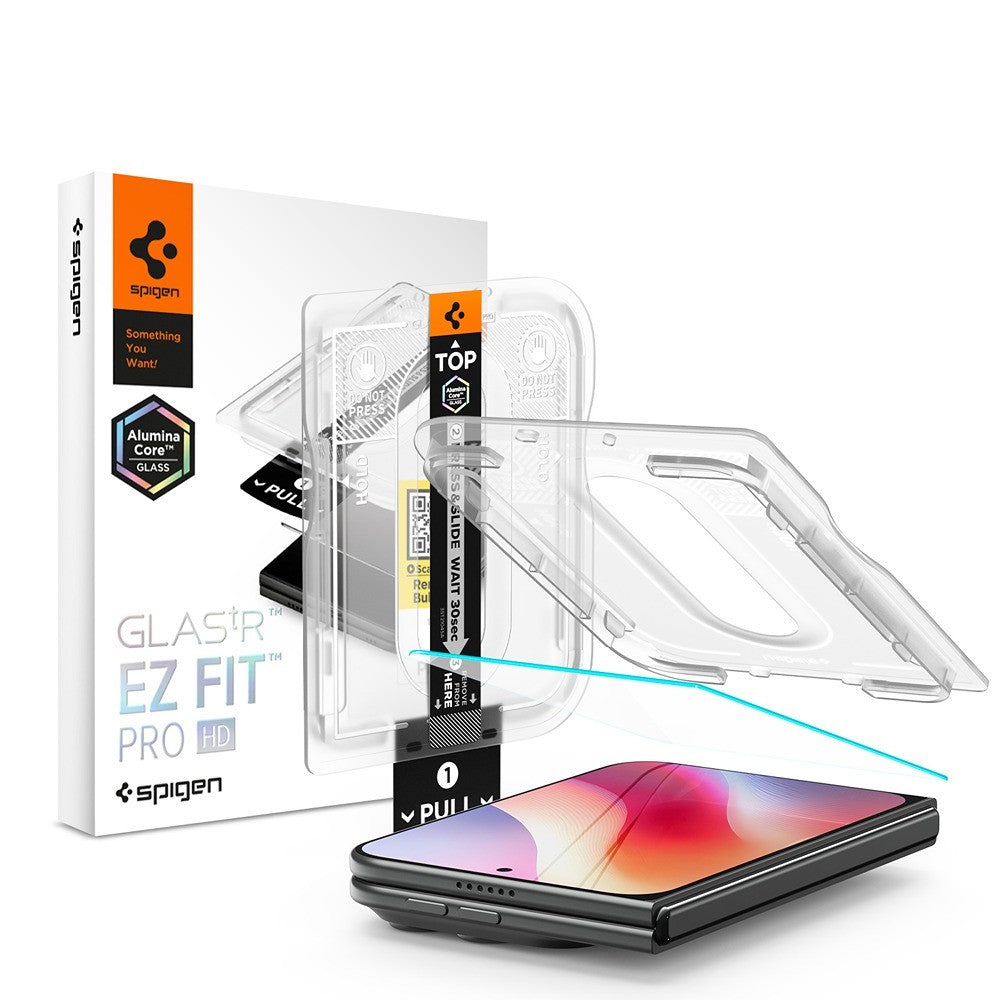 Spigen iPhone Duo Näytönsuoja Glas.tR EZ Fit Pro