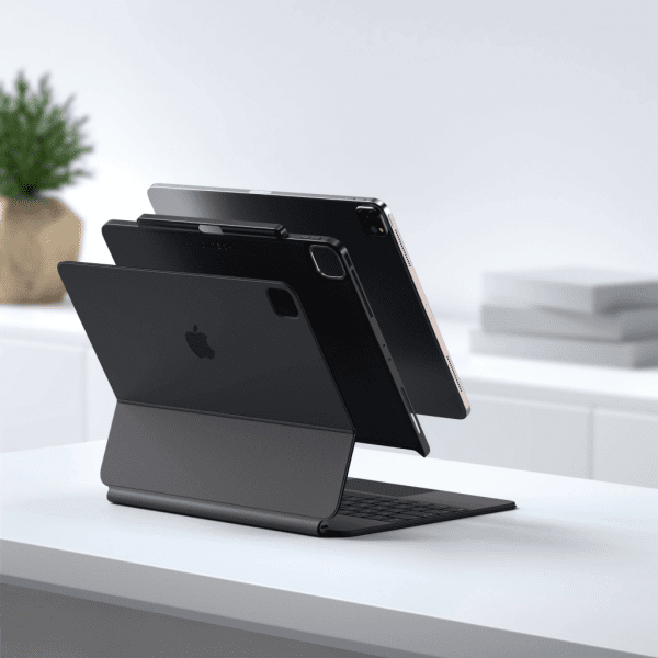 Satechi iPad Pro 12.9 Kuori Vegaaninahkainen Magneettikotelo Musta