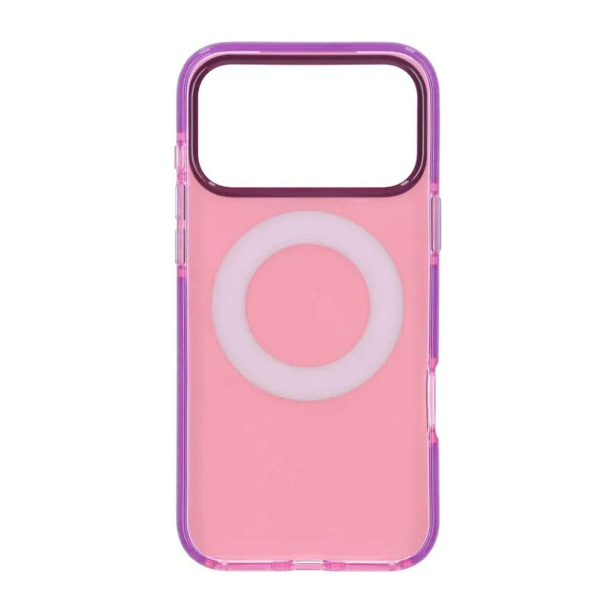 iPhone 17 Pro Max Kuori pyörivällä telineellä Vaaleanpunainen Violetti