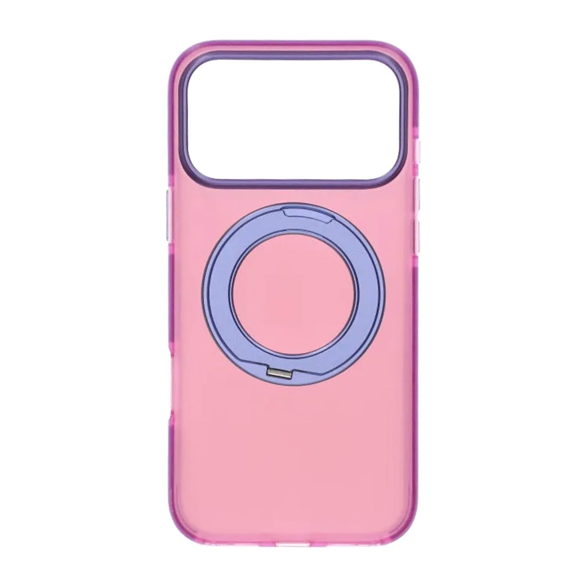 iPhone 17 Pro Kuori, kääntyvä jalusta, Vaaleanpunainen Violetti