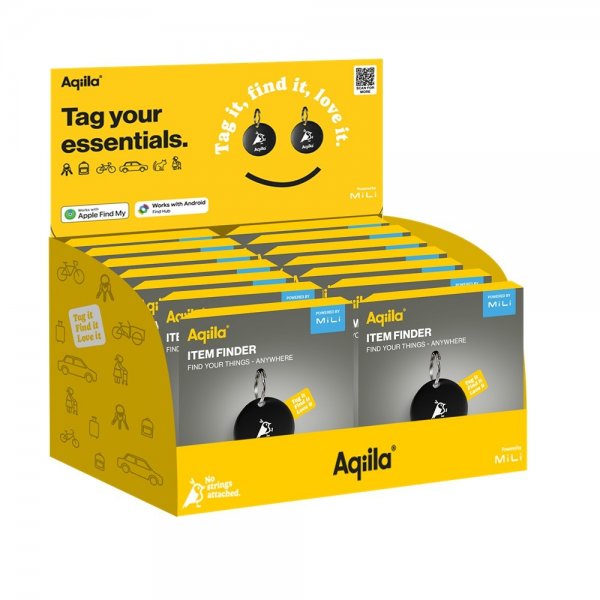 Aqiila Tagbird Avaimenperä 4 kpl