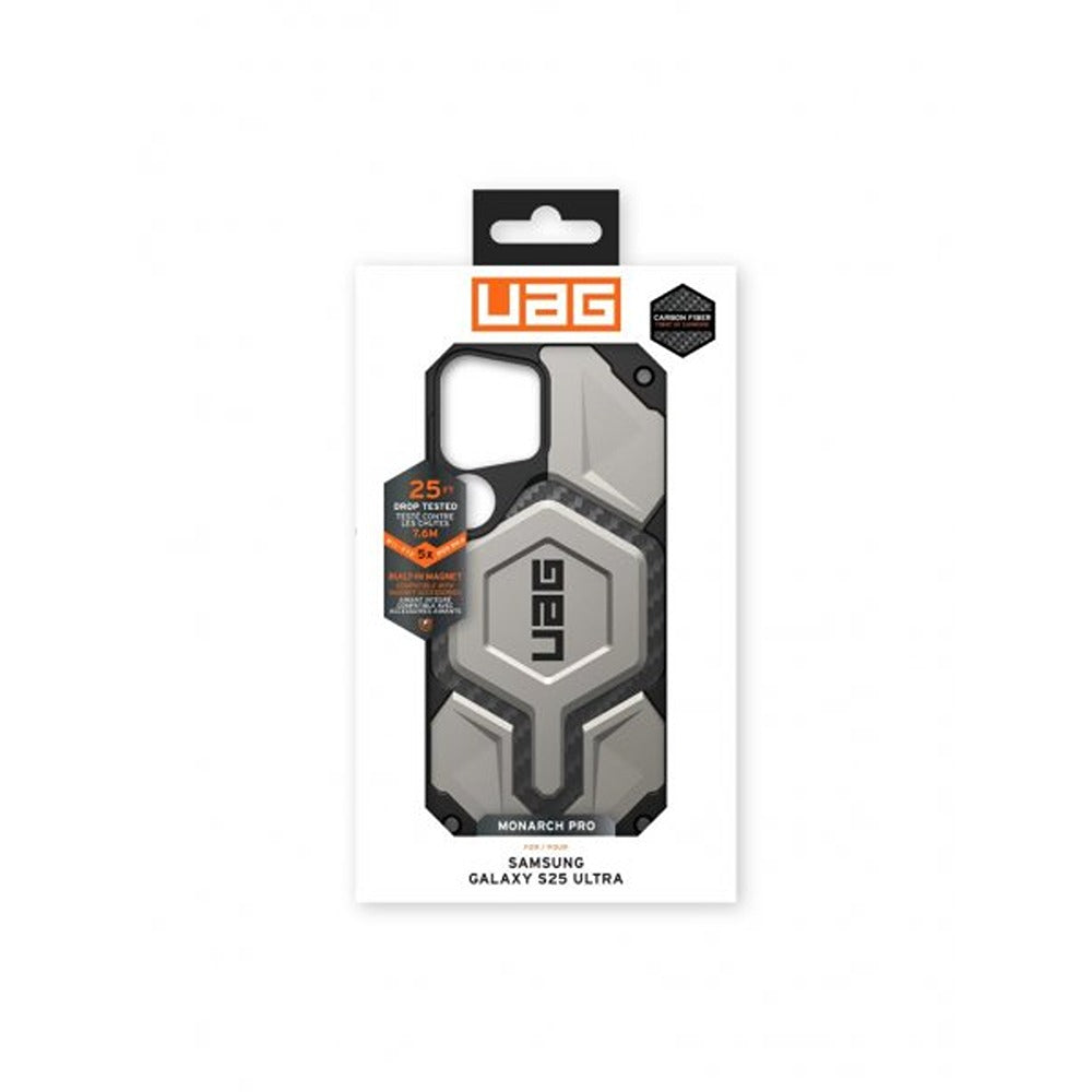 Urban Armor Gear (UAG) Samsung Galaxy S25 Ultra Kuori Monarch Pro MagSafe Titanium