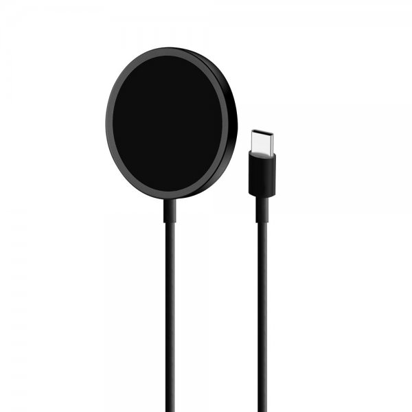 Puro Langaton Laturi Magneettinen USB-C-latauskaapeli MagSafe Musta