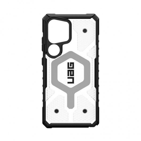 Urban Armor Gear (UAG) Samsung Galaxy S25 Ultra Kuori Pathfinder Clear MagSafe Ice/Silver