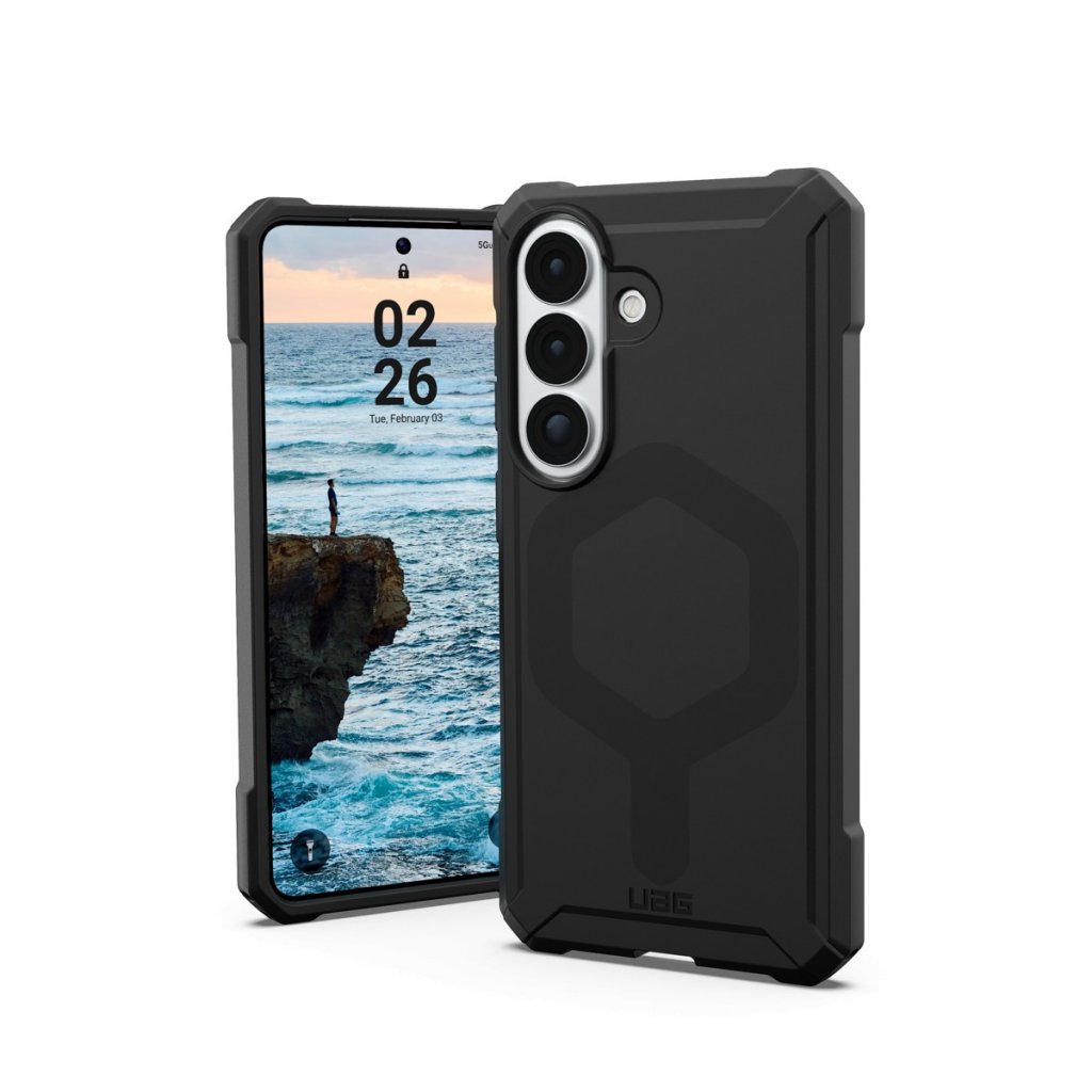 Urban Armor Gear (UAG) Samsung Galaxy S26 Kuori Essential Armor MagSafe Musta