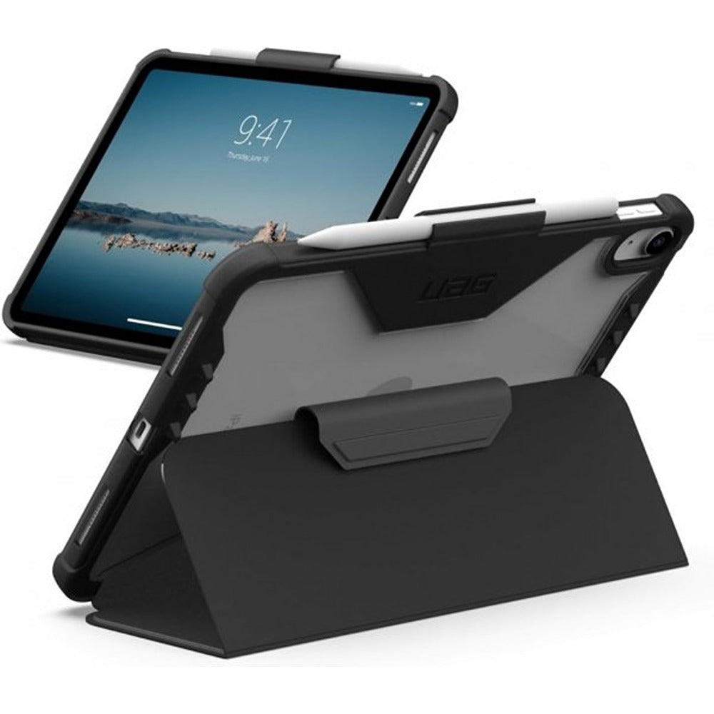 Urban Armor Gear (UAG) iPad 10.9 (gen 10)/iPad 11 (A16) kotelo Plyo LT Ice, musta