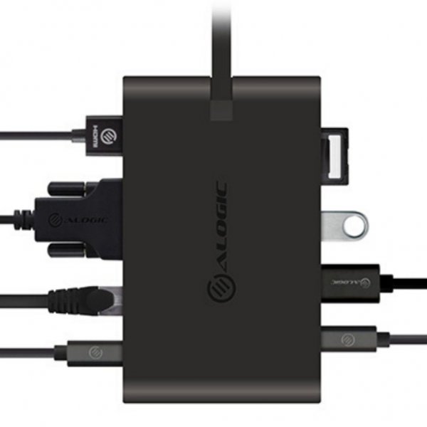 ALOGIC USB-C Travel Dock Pro 7 porttia 100W PD:llä