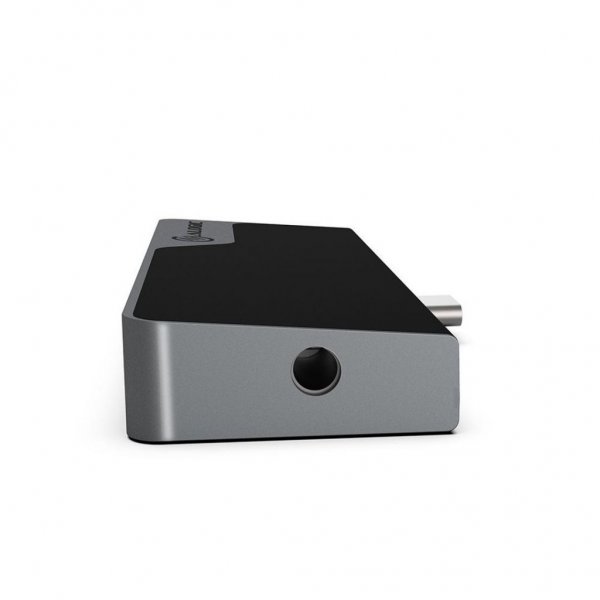 ALOGIC Ultra USB-C Dock NANO MINI - HDMI. USB. Audio + 60W PD Avaruusharmaa