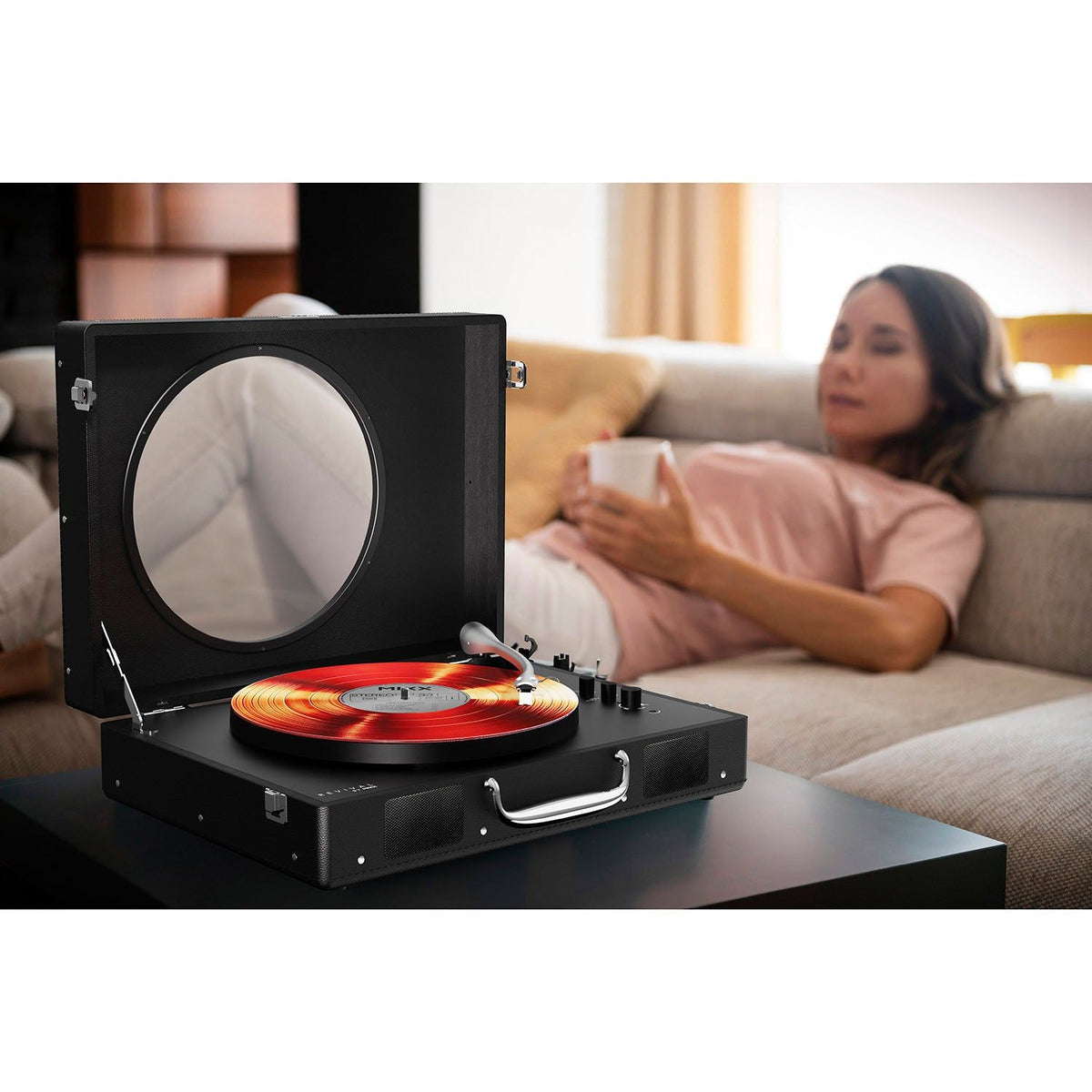 Mixx Revival 65 Vinylsoitin Stereo Musta