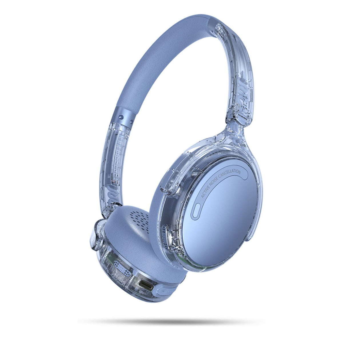 Mixx Trådlösa On-Ear Kuulokkeet StreamQ Go ANC Clear Sininen