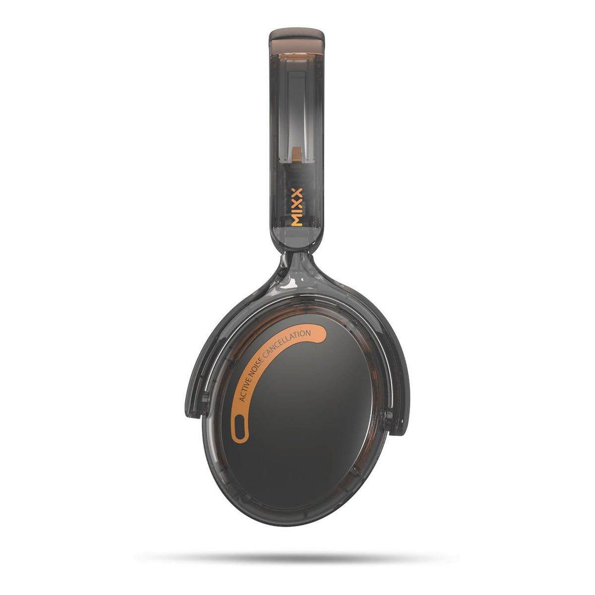 Mixx Trådlösa On-Ear Kuulokkeet StreamQ Go ANC Clear Musta
