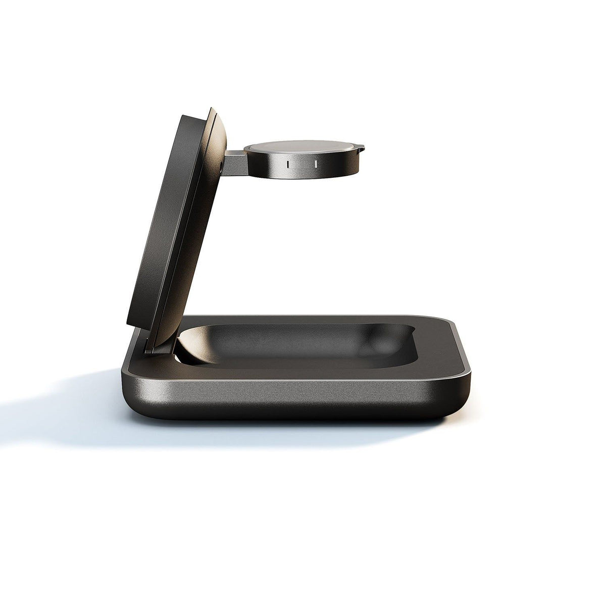 Zens Nightstand Pro 2 Alumiini MagSafe-laddare Musta