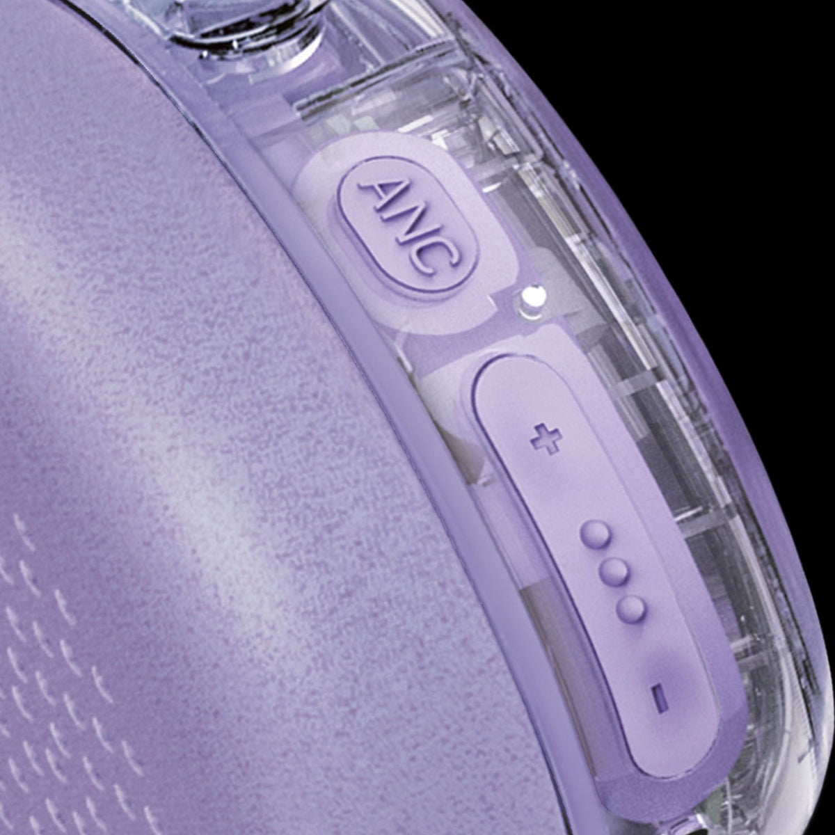 Mixx Trådlöst On-Ear Kuulokkeet StreamQ Go ANC Clear Violetti