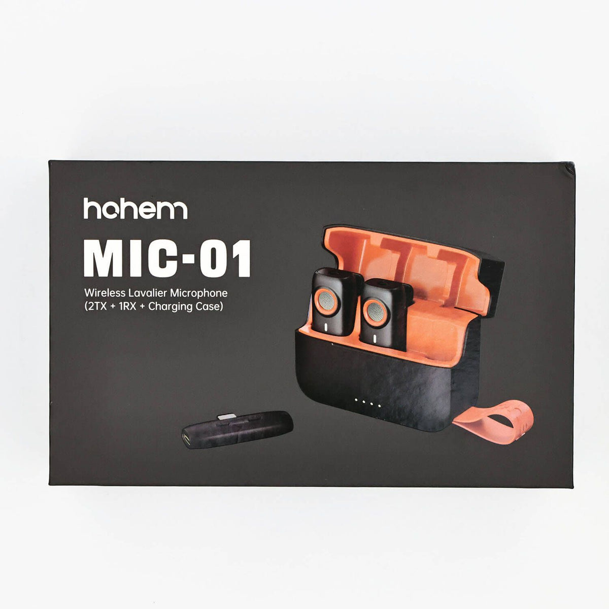 Hohem Mikrofoni MIC-01 2TX 1RX lataustapauksella USB-C