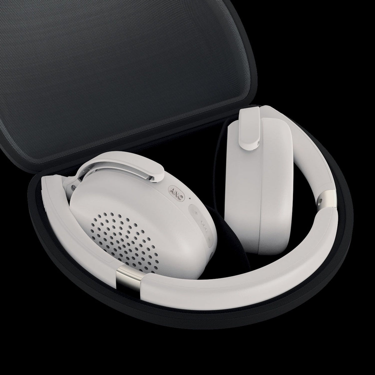 Mixx Trådlösa On-Ear Kuulokkeet StreamQ Go ANC Beige