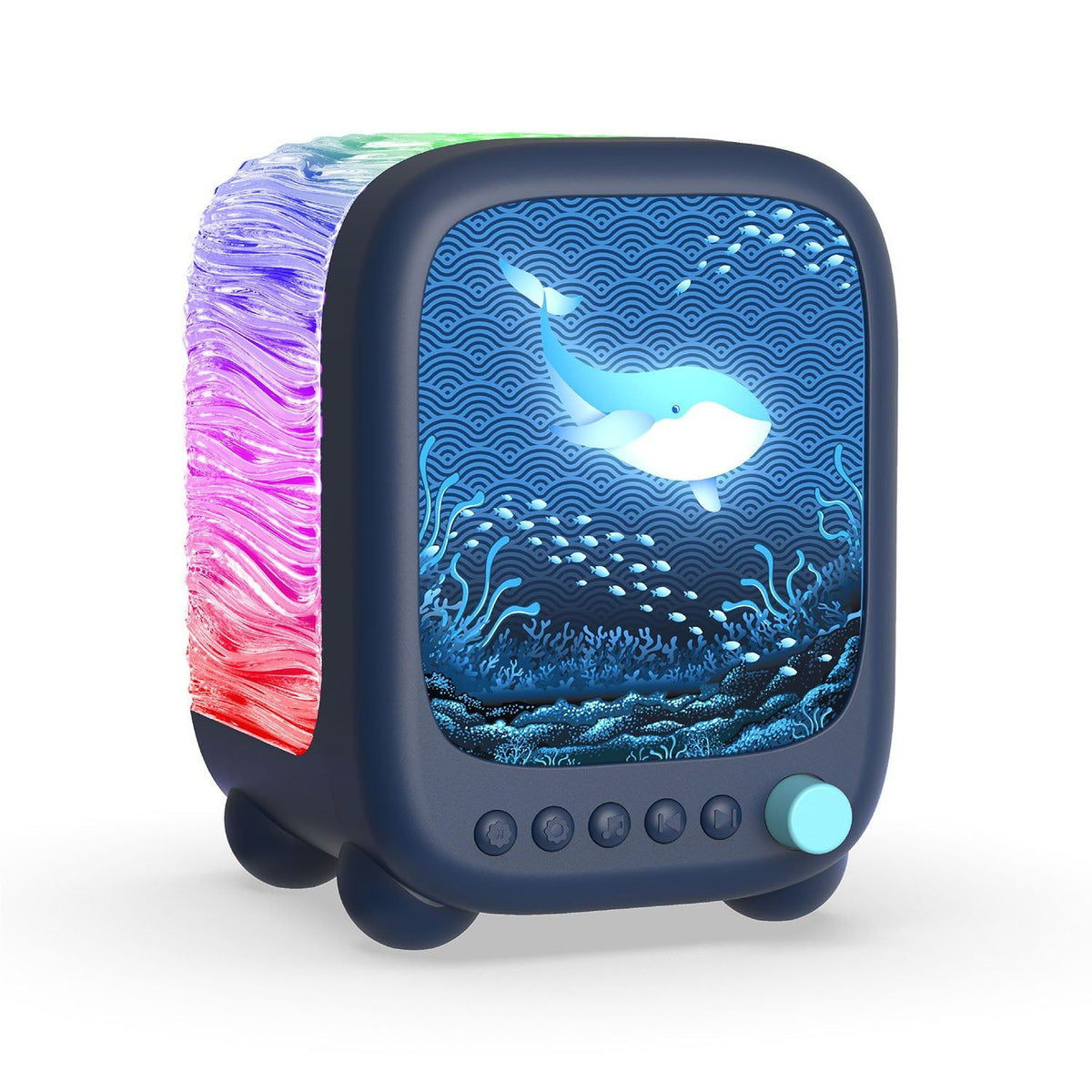 Mobility on Board Yölampu Ocean Wavy Light Abyss Sininen