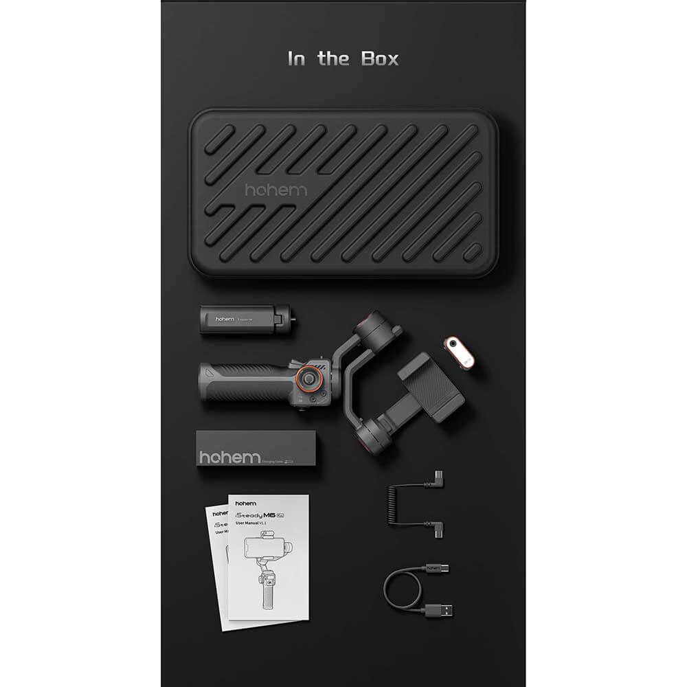 Hohem iSteady M6 Smartphone Gimbal Musta Kit ja AI