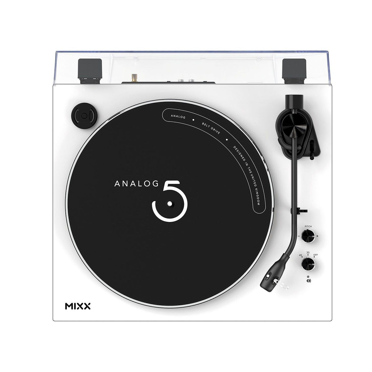 Mixx Analog 5 Vinyylilevy Soitin Stereo Valkoinen