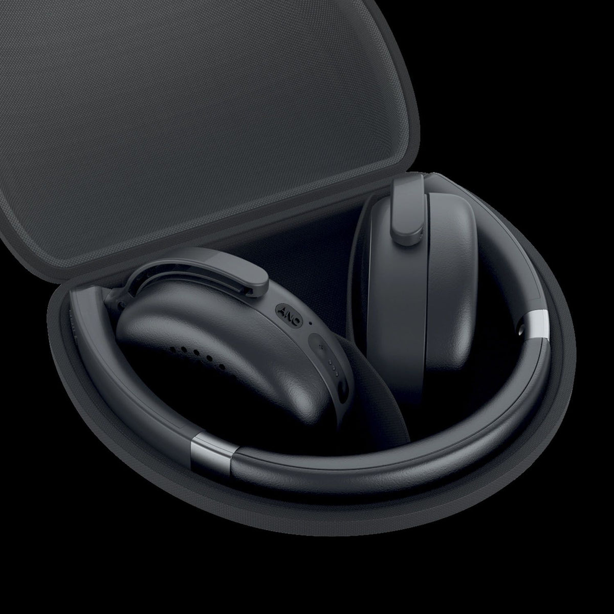 Mixx Trådlösa On-Ear Kuulokkeet StreamQ Go ANC Musta