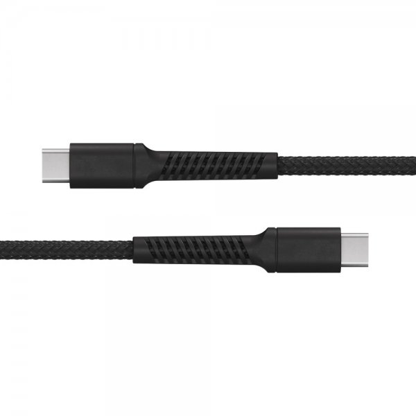 X2O USB-C–USB-C-kaapeli Longlife 100 W 0,5 m musta