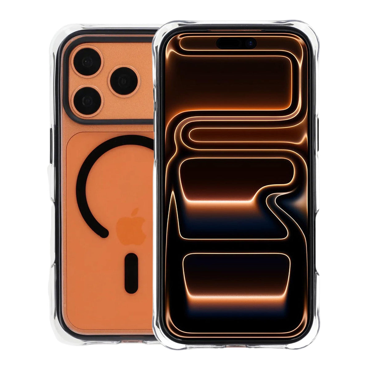 iPhone 17 Pro/iPhone 18 Pro Kuori Airbag MagSafe Musta