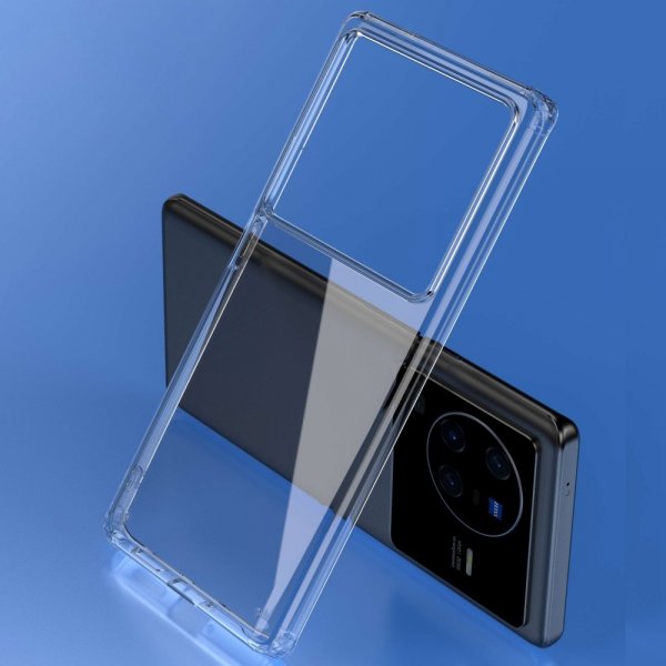 Vivo X80 Pro Crystal Clear Series Läpinäkyvä Suojakuori
